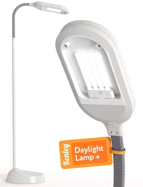 Daylight Floor Lamp Free Standing Light Reading Craft Bed Lamps