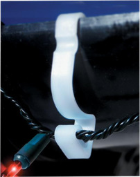 Raraion - Christmas Lights Plastic Gutter Hooks, 16 Pack