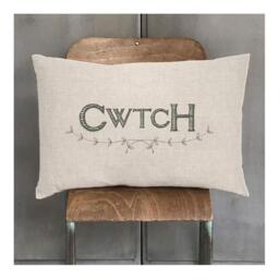 Linen Couch Cushion Cuddle East Of India Cozy Chair Pillow Bed Home