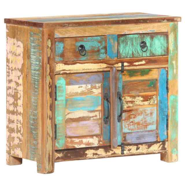 Sideboard 70x35x65 Cm Solid Reclaimed Wood Vidaxl
