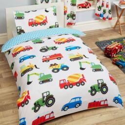 Character And Themed Single Duvet Cover Sets Kids Bedding - Various