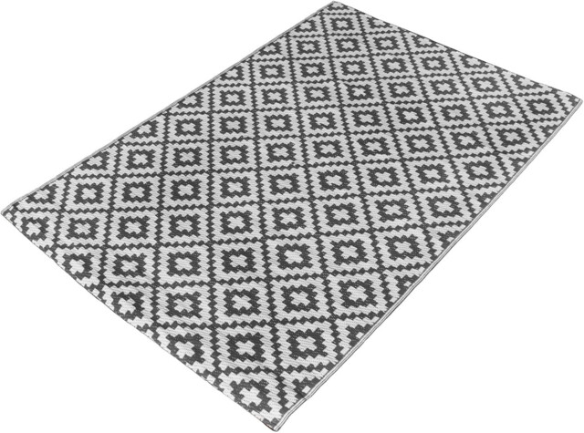 Dreamscene Geometric Outdoor Garden Trellis Rug Area Floor Large Mat
