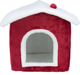 Trixie Christmas Cat Cave Nevio - Festive Cat Bed - 35 X 45 X 38cm