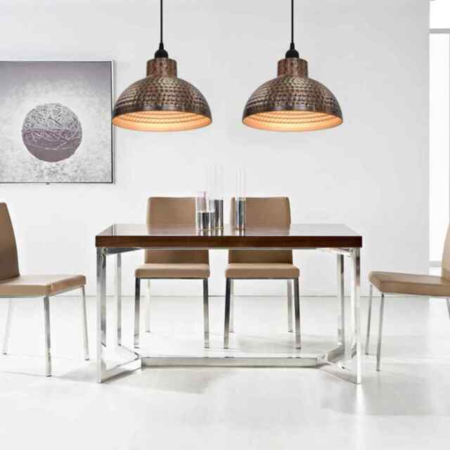 Ceiling Lamps 2 Pcs Semi-spherical Copper Colour Vidaxl