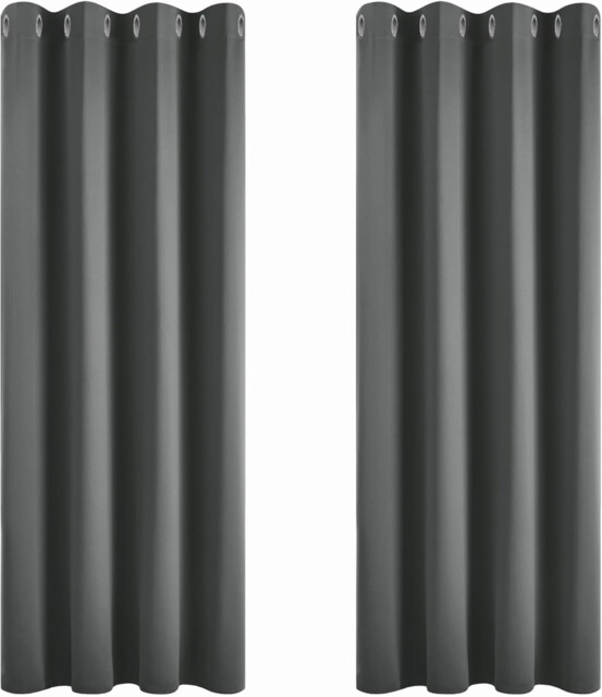 Blackout Curtains Eyelet Super Soft Thermal Insulated Ring Top