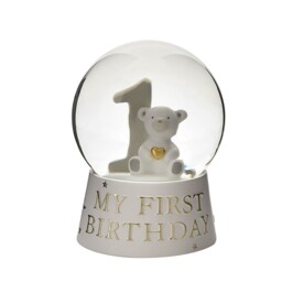 Bambino My 1st Birthday Snow Globe Water Ball Children's Gift