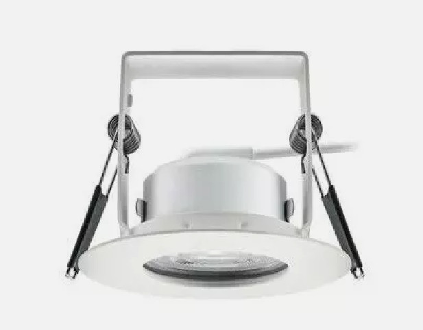 Led Fire Rated Downlight Light Evofire Ip65 2700k White 3.8w Ultra
