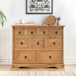 Corona Merchant Chest Of Drawers Sideboard Solid Wood Mexican Pine