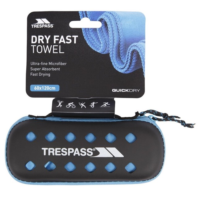 Trespass Compatto Microfibre Towel - Blue
