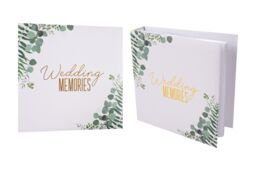 Perfect Day Wedding Photo Album Green Floral 200 Photos 6x4”