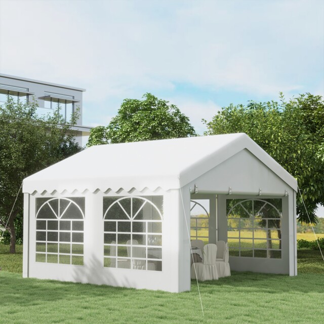 Garden Gazebo Marquee Party Wedding Tent Portable Carport Shelter Car