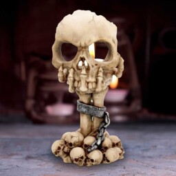 Original Nemesis Now Deliberation Skull Tealight Holder 15.5cm Gift