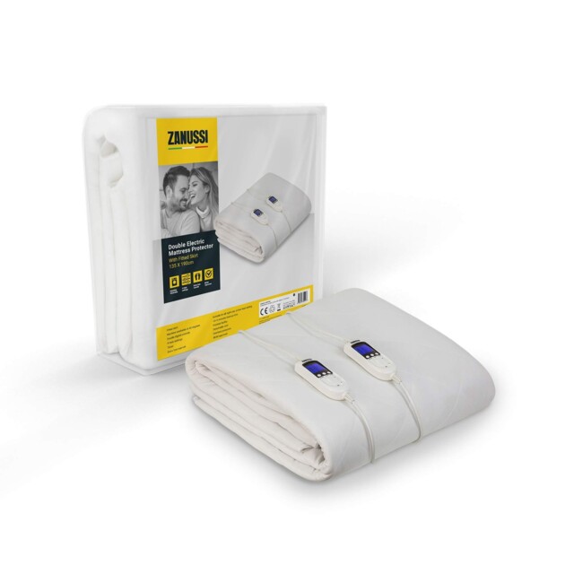 Electric Blanket, Heated Double Fitted Underblanket, 9 Heat Settings,
