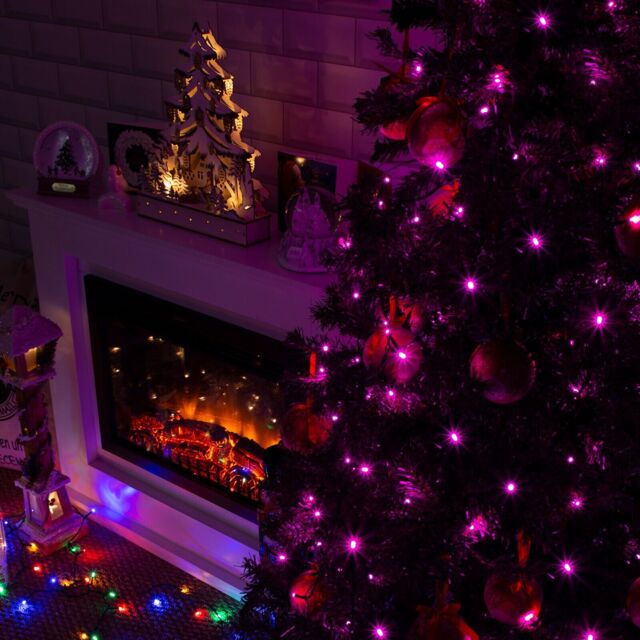 Indoor Or Outdoor Christmas Lights / Multiple Colours & Light Length /