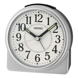 Seiko Bedside Alarm 11cm Clock Qhe198s