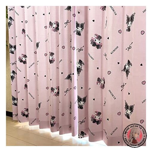 Sanrio Kuromi And My Melody Level 2 Blackout Curtains Width 150cm X