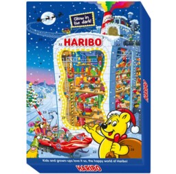 Haribo Christmas 2025 Glow In The Dark Advent Calendar 300g