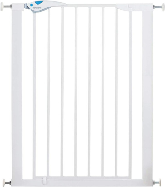 Munchkin Lindam Alloy Steel Stair Gate, Tall Stair Gate 91.4cm, Easy