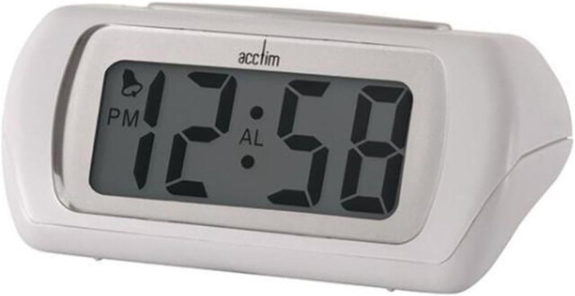 Acctim Auric Digital Alarm Clock Superbrite® Crescendo Alarm Large Lcd