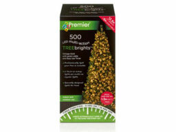 Premier Treebrights 500 Led Christmas Tree Lights - Vintage Gold,