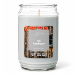 Mainstays Fall Farmhouse Scented Candle 20oz
