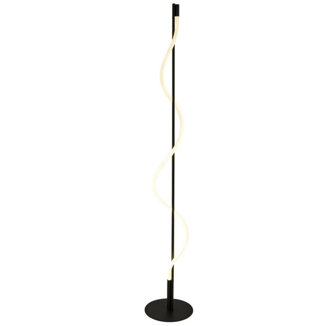 Black Metal Body Acrylic Diffuser Led Bedside Desk Living Room Table