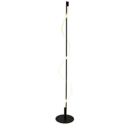 Black Metal Body Acrylic Diffuser Led Bedside Desk Living Room Table