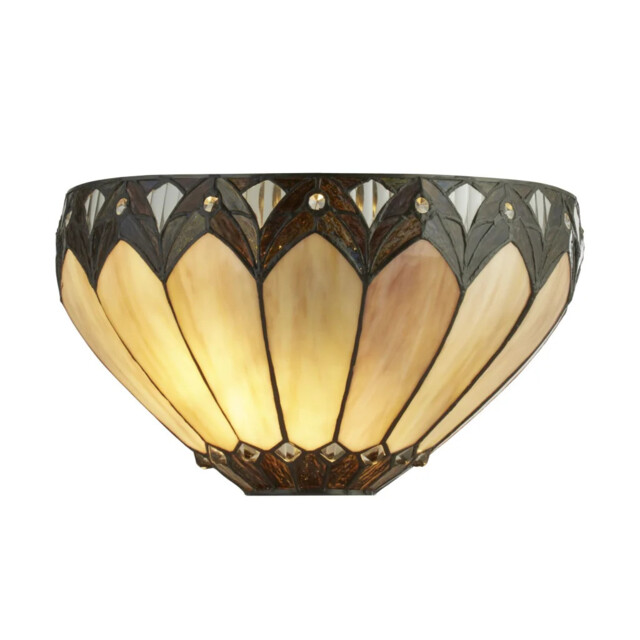 Wall Light Brass Pearl Lights Antique Searchlight 6704-1