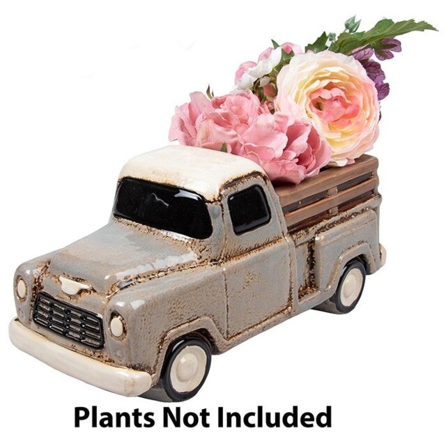 Village Pottery Truck Planter – Vintage Charm For Plants & Magic