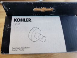 Kohler Cruz Cross Range Robe Hook 10713d-cp