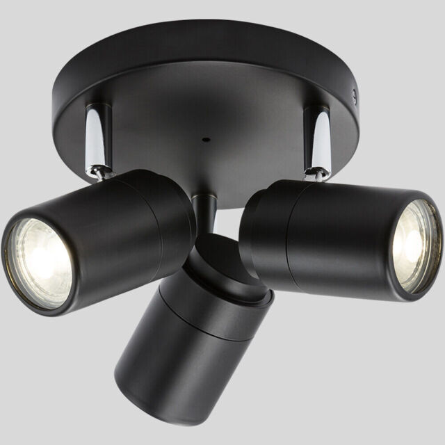 Modern Ip44 Multi Way Gu10 Led Ceiling Light Fitting Spotlight Kitchen