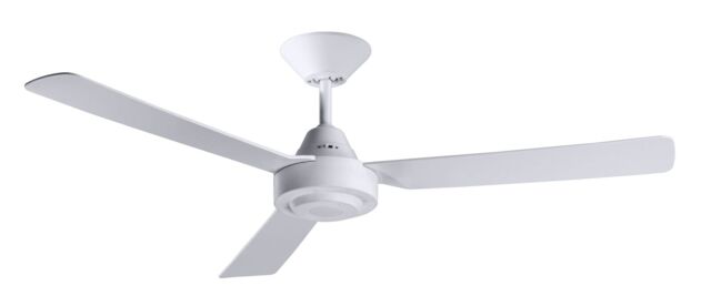Indoor Ceiling Fan With Wall Controller Bayside Calypso White 122 Cm