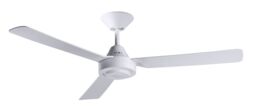Indoor Ceiling Fan With Wall Controller Bayside Calypso White 122 Cm
