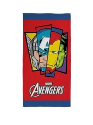 Marvel Avengers Superheroes Beach Bath Or Swimming Towel 140cm X 70cm