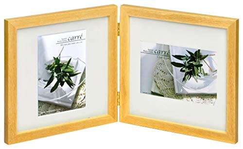 From Japan Official Hakuba Photo Frame Square Wooden Framed Curl L 2