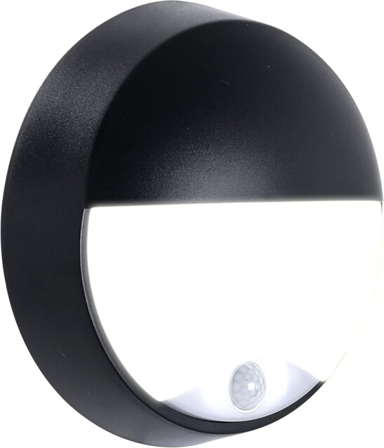 Luceco Eco Outdoor Led Bulkhead Light With Pir Motion Sensor,