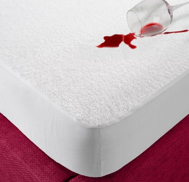 Ecobiz Waterproof Mattress Protector Single 90x190 Fitted Sheet 30cm