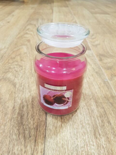 Wickford Cherry Fizz Fragranced Candle 510g(18oz) In Glass Jar (14