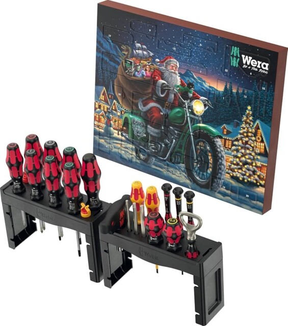 Wera Advent Calendar 2025 Christmas Tools Gift Set