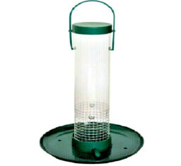 "12"" Suet Pellet Feeder : Wild Garden Bird Hanging Fat Feeder Tube With"