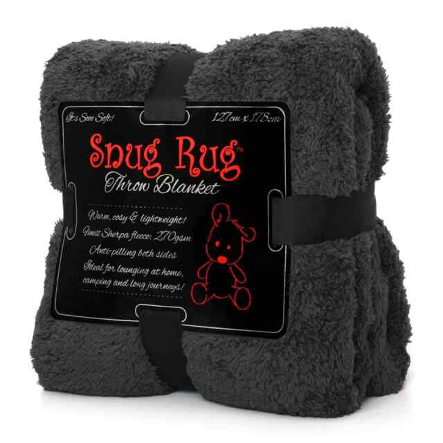 Sherpa Fleece Throw Blanket Large Soft Warm For Winter Sofa Bed Chairs