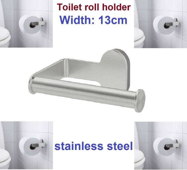 Brogrund Toilet Roll Holder Bath Kitchen Office Rool Stainless Steel