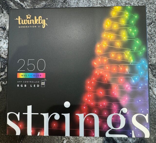 Twinkly Strings Rgb 250 Generation Ii Smart Led Light String