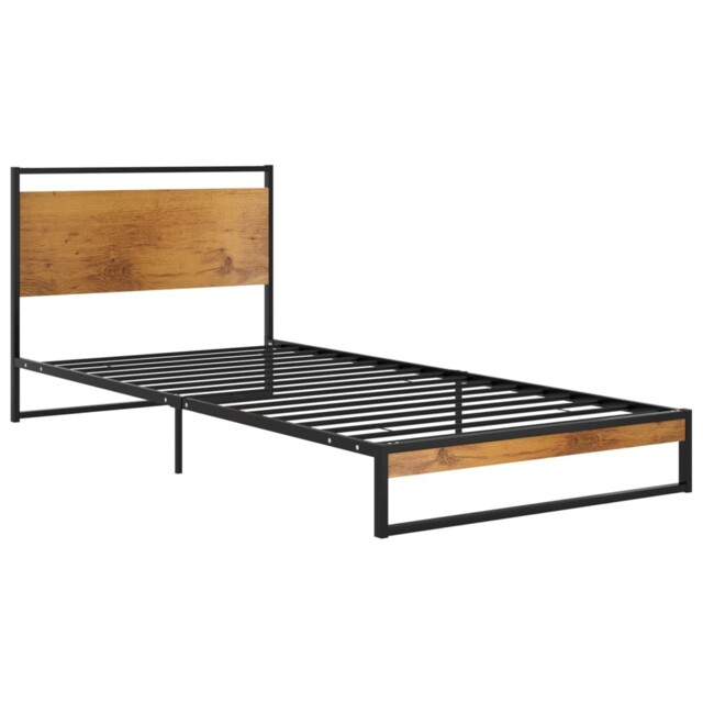 Bed Frame Metal Home Bedroom Furniture Single Bedstead Set Multi Sizes