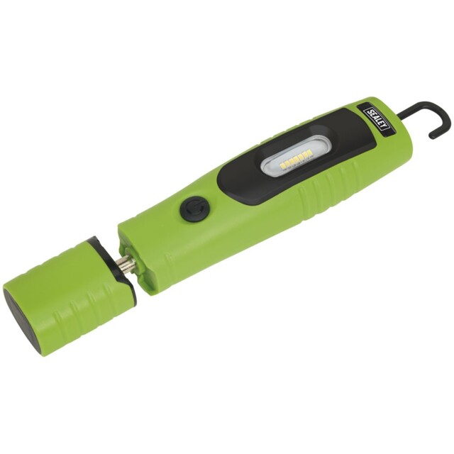 Sealey Rechargeable 360° Inspection Lamp 7 Smd & 3w Smd Led Green