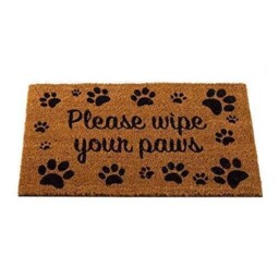 Heavy Duty Coir Mat Natural Insert Door Indoor Outdoor Pattern Rubber