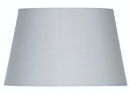"Lampshade Grey 10"" Tapered Soft Premium Cotton 250mm Oaks Lighting"