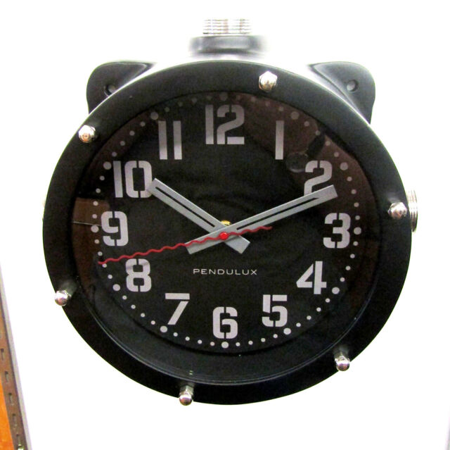Pendulux Navy Master Wall Clock Black Wcnavbk