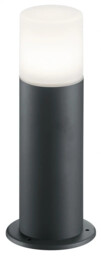 Outdoor Light Grey Hoosic Bollard Ip44 300mm Anthracite Trio 524060142