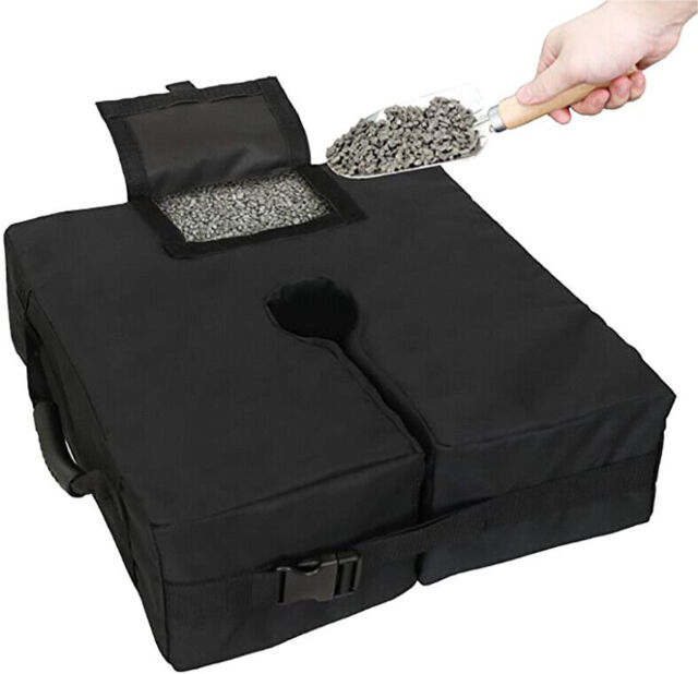 Square Refillable Fabric Sandbag For Gazebos Parasols Tent Canopy